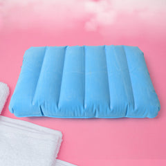 Inflatable Camping Pillows, Travelling Air Pillow Soft Comfortable Air Inflatable Travel Pillow (48×30 Cm / 1 pc)