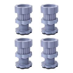Adjustable Anti-Vibration Washing Machine Support Stand – Non-Slip PVC Lifting Stand (4 Pc Set)