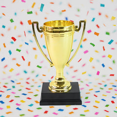 Golden Birthday Trophy – “You Are Great Happy Birthday” Plastic Award with Base