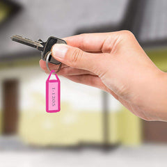 1 Pc Keychain Tag Label Used For Decorative Purpose On Keys And All