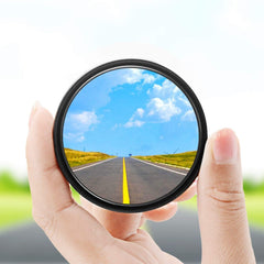 Car Blind Spot Side Mirror Round HD Glass Blind spot Mirror Rear View Mirror (2 Pcs Set)