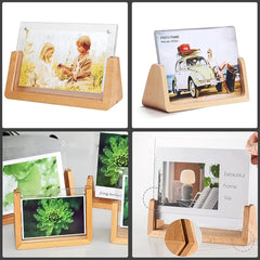Wooden Picture Stand, Photo Frame Stand (1 Pc)