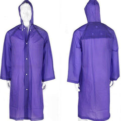 EVA Raincoat Protect Body Arms Legs, Waterproof Reusable Rain Poncho for Women Men Adult Kids Outdoor Traveling Eva Material Raincoat / Rain wear / Rain Suit for Outdoor Accessory (1pc)