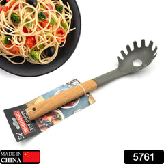 Plastic Kitchen Accessories Whisk , Pasta Spoon & Soup Spoon Heat Resistant Non Stick Spoons Kitchen Cookware Items (1 Pc )