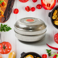 Multi-Purpose Stainless Steel Round Shape Tiffin Box