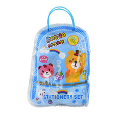 Stationery Kit for Kids - Stationery Set, Includes Wooden Pencil, Sharpener, Pencil and Eraser Set, Birthday Return Gift for Kids, Boys, Girls, 2 Pencil, 1 Scale, 1 Notebook,1 Sharpener, 1 Eraser & With Zip Bag (6 Pcs Set)