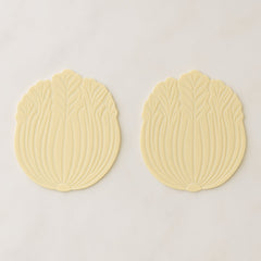 Silicone Leaf Design Coaster Set (2 Pc)
