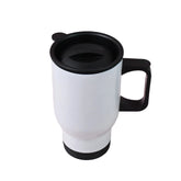 Stainless Steel Vacuum Insulated Mug with Lid (1 Pc / Mix Design & Color)