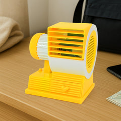 Mini Dual-Blade Portable USB Table Fan