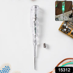 Electrical Detector Slotted Screwdriver With Small Batteries (1 Pc)