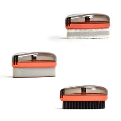 Plastic Wet and Dry Brush for home (Multicolor, 3 Units)