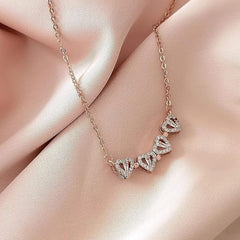 Golden Rose & Necklace Set Perfect Gift Set