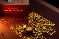 Nandi Panchgavya Diya (Pack of 2)