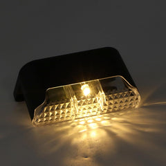 4-Piece Solar Waterproof Garden, Stair & Railing Lights