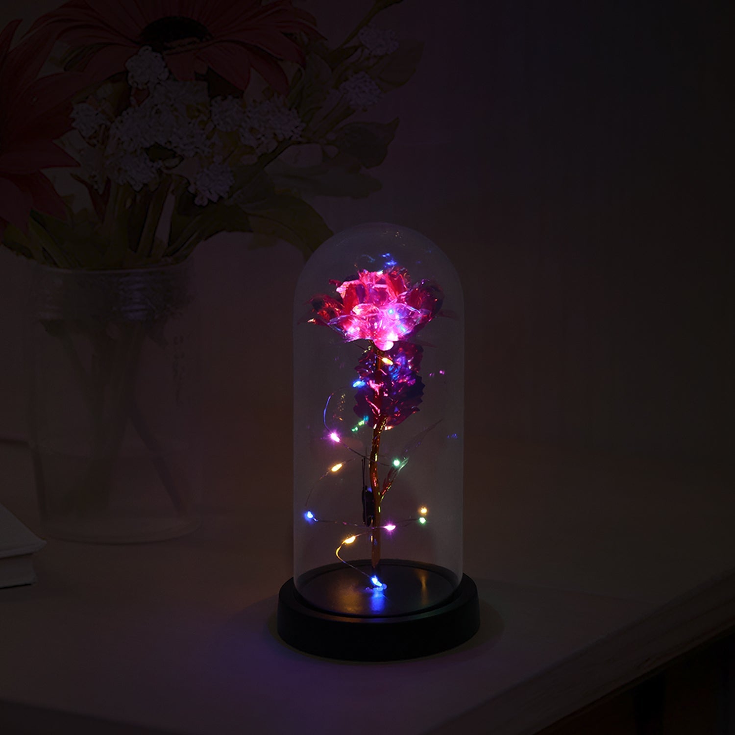 Charm Aura Butterfly Rose Gift