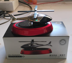 Solar-Powered Rotating Helicopter Car Air Freshener